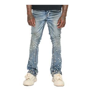 Valabasas Stacked Jeans Sheam Mens Blue VLBS-VJ3-1023